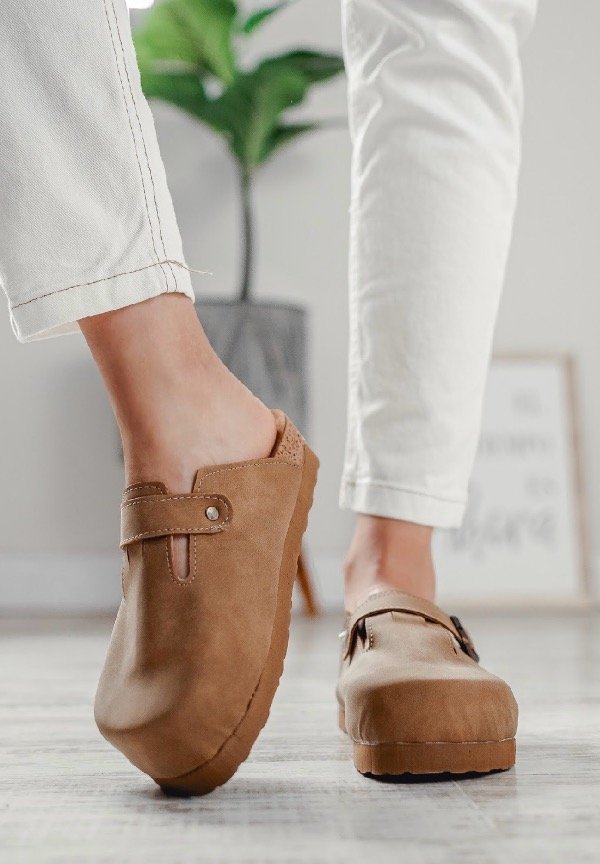 Birk suela camel