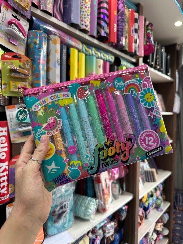 Producto - Set Marcadores Lavables Footy x12