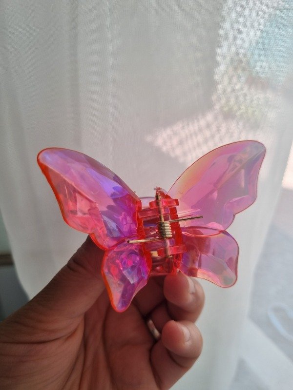 Producto - Broche mariposa grande tornasol v.c