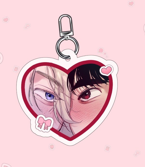 Producto - Llavero Kookmin "Eye Heart" - 1
