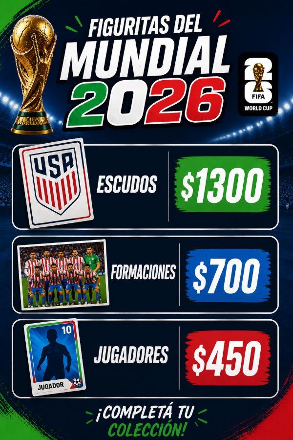 Producto - Grupo D - USA/PAR/AUS/TUR - Mundial 2026