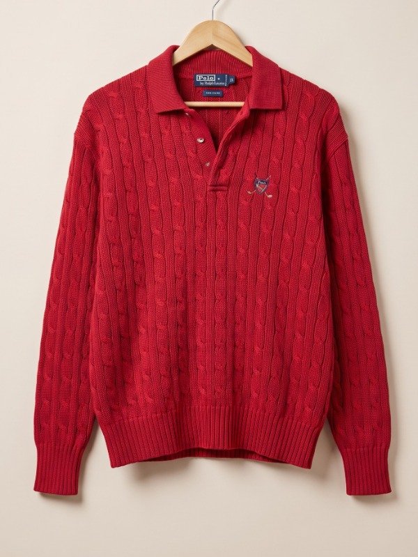 Producto - Sweater Trenzado Polo Golf Ralph Lauren T. XL - 0
