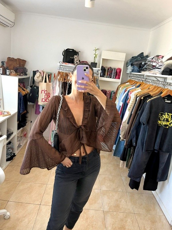 Producto - BLUSA CAICOS CHOCO