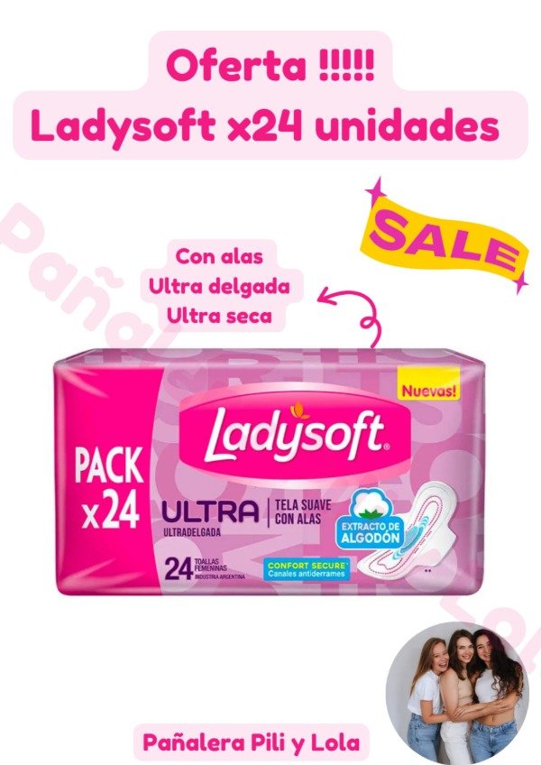 Producto - Toallitas femeninas LadySoft X24