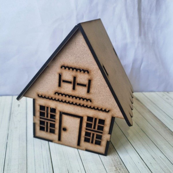 Producto - Casita 3d 15 cm alto - 0