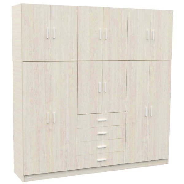 Producto - Ropero Ancho 2.08 m (12 Puertas Venezia) Alto 2.12 / Prof. 0.47