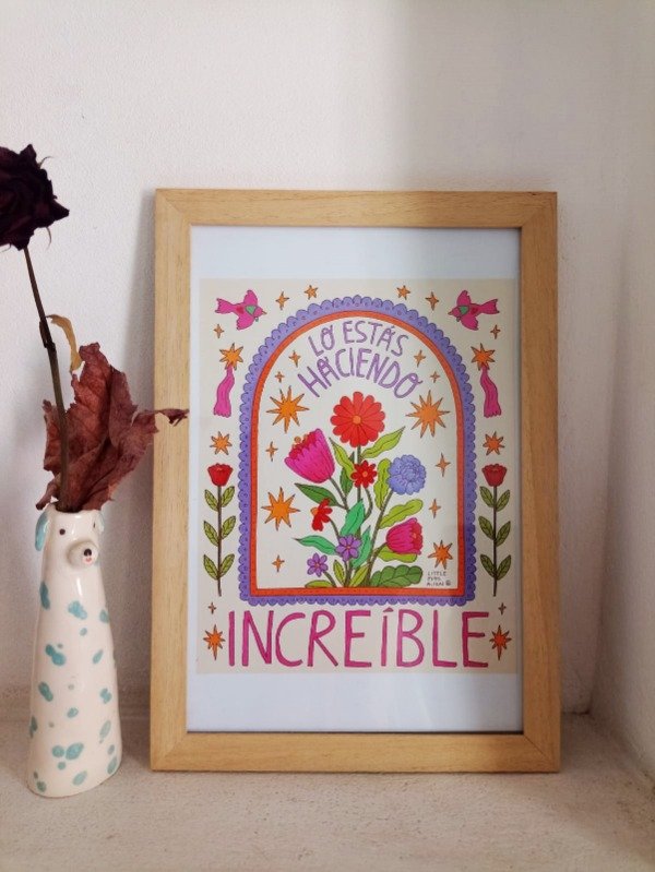 Producto - Cuadro Lo estas haciendo increíble- Precio especial lanzamiento