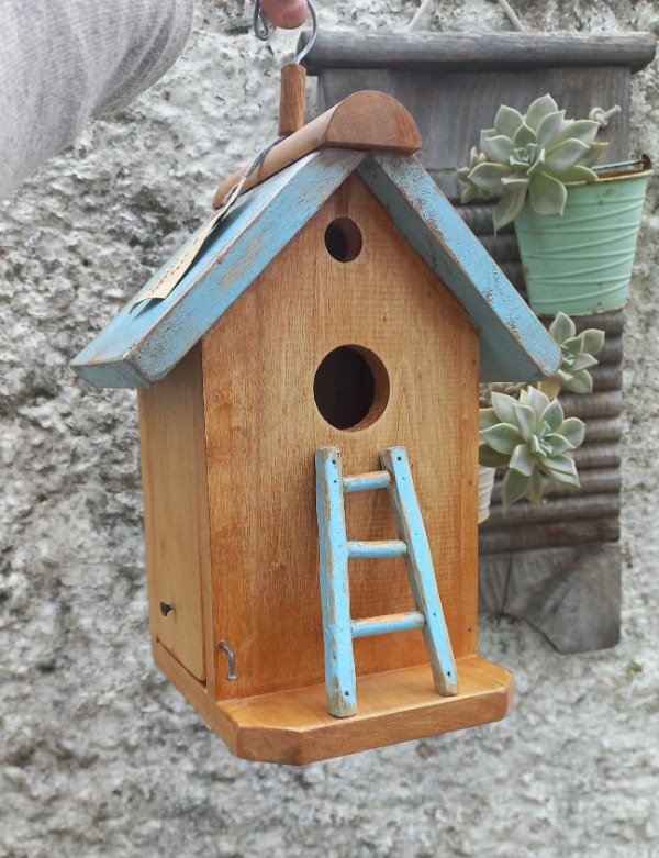 Producto - casa para pajaros "la campesina" a construir (4-5 días aprox) - 1