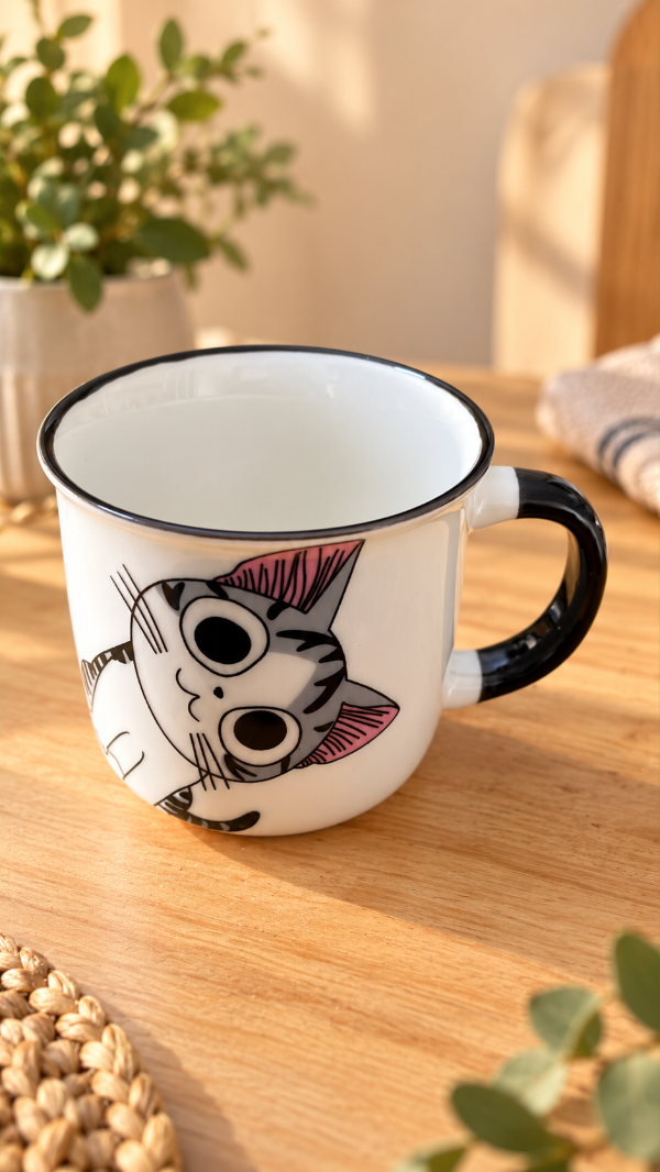 Producto - Taza cerámica gatito