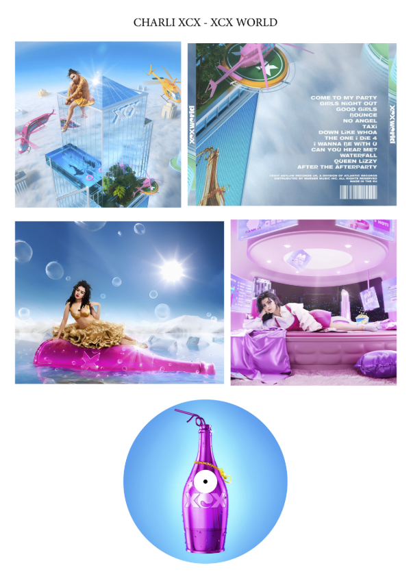 Producto - Charli xcx "XCX World" CD Custom