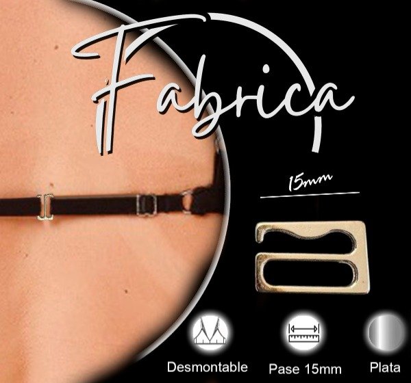 Producto - Desmontables importado zamac de 15 mm (30 unidades)