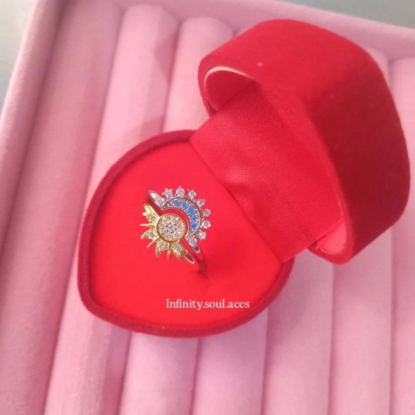 Producto - Anillo sol y luna (sin caja)