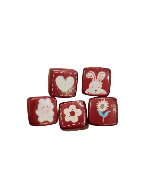 Producto - CUENTAS PLÁSTICAS CUBO X UNIDAD 1.5MM