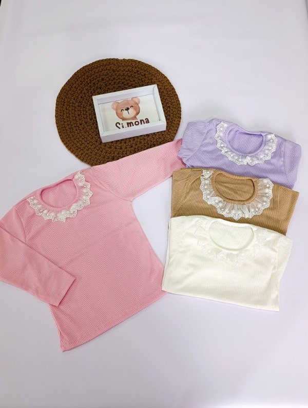 Producto - Camiseta puntilla beba