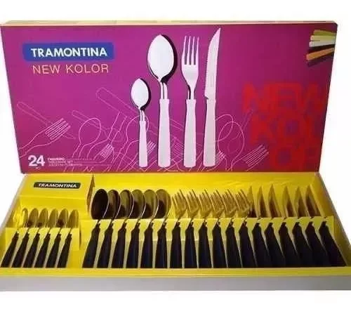 Producto - CUBIERTOS TRAMONTINA X 24u