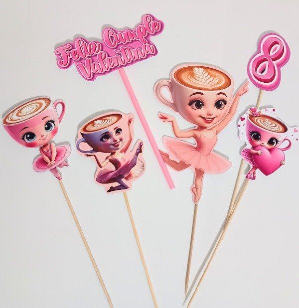 Producto - topper brainrot tralalero tralala ballerina capuchina