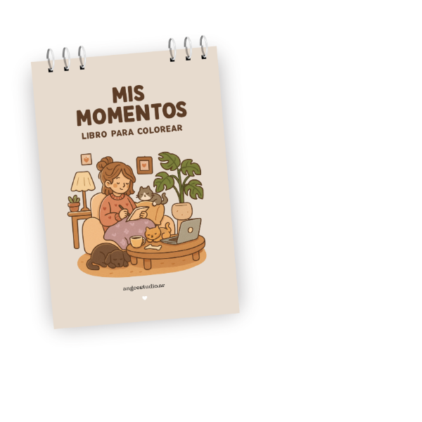 Producto - Libro para colorear Mis Momentos X 45 PAGINAS