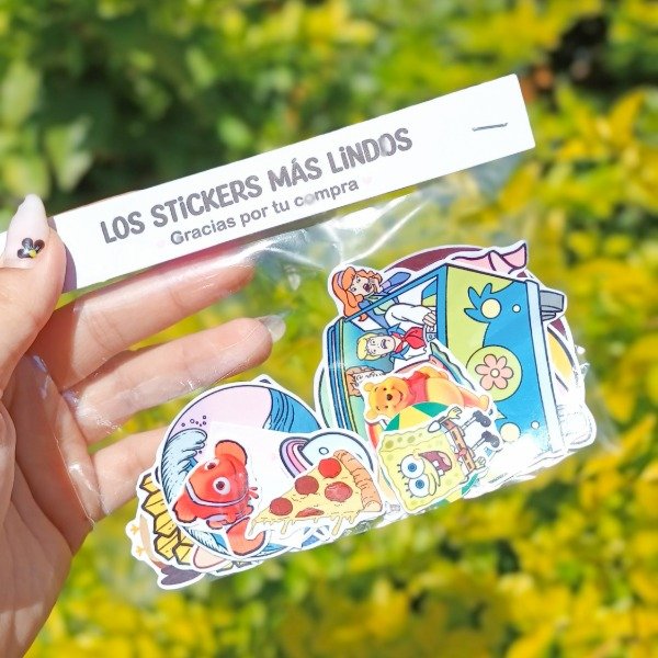 Producto - Pack stickers vinilo tamaños variados