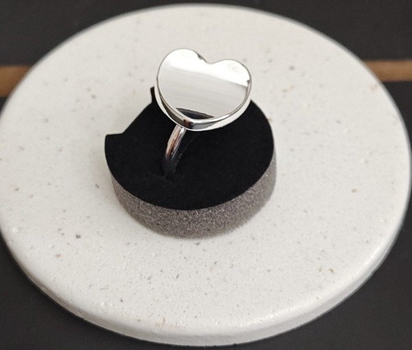 Producto - Anillo Regulable Corazón Grande