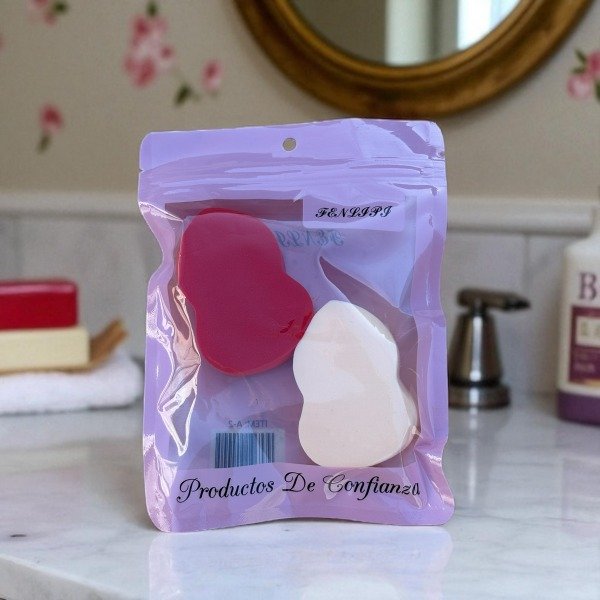 Producto - SET DE 2 ESPONJAS PARA MAQUILLAJE EN BOLSITA
