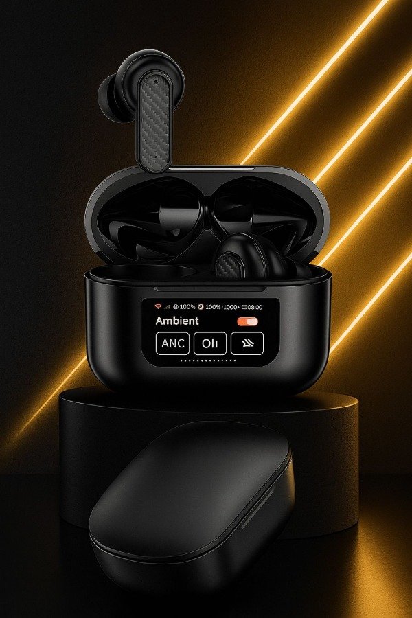 Producto - Auriculares Bluetooth YW08 con Pantalla Táctil