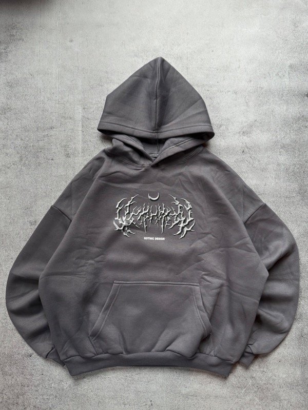 Producto - Hoddie Ghotic Gris