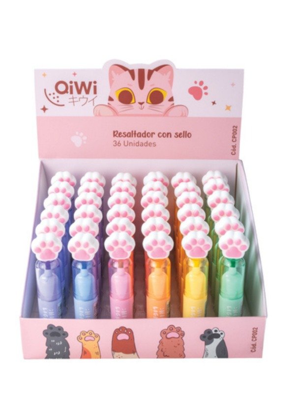 Producto - Resaltador Olami con sello huellitas