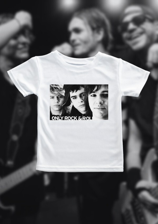 Producto - Only RockAndRoll -Baby tee blanca