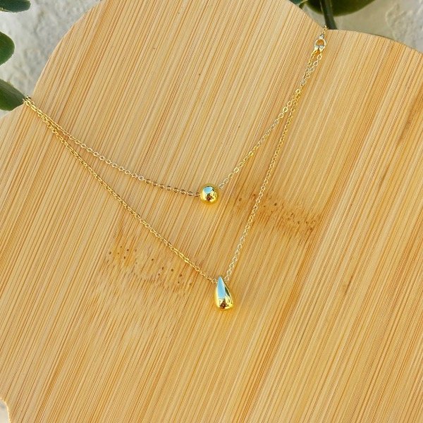 Producto - Collar Lilibeth - Dorado