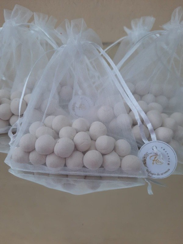 Producto - Perlas en bolsa de organza