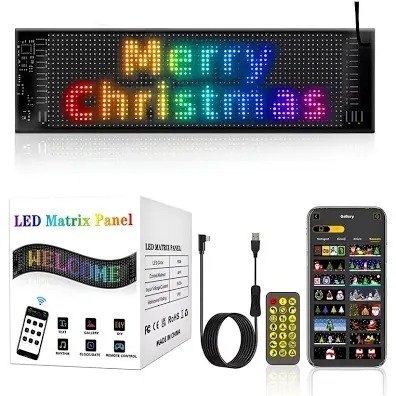 Producto - Cartel Luminoso Led Flexible 16x64 Bits 19