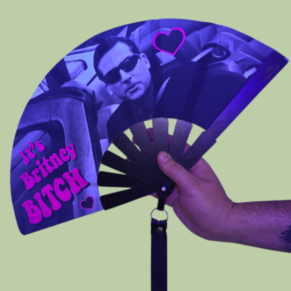Producto - Abanico NEÓN "Britney Spears" -Con accesorios-