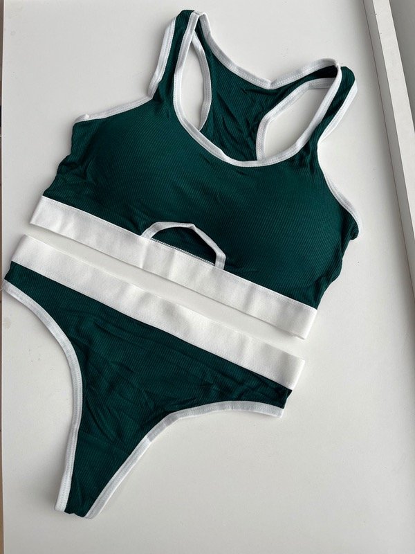 Producto - Conjunto rib blanco