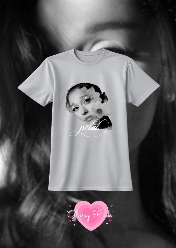 Producto - Remera gris Petals Album - DTF