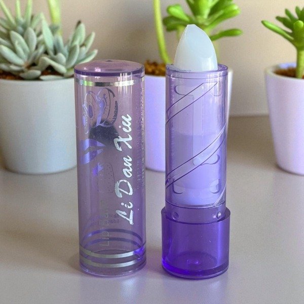 Producto - Labial Balsam Transp - Li Dan Xiu -Tub Violeta