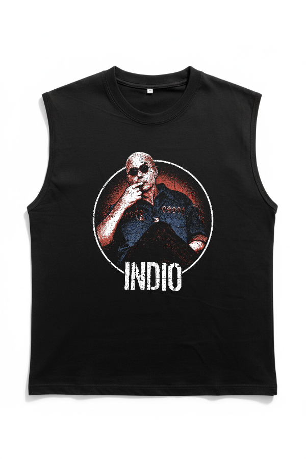 Producto - Remera Sin Mangas Negra - Rezando Solo