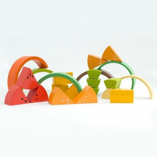 Producto - Bloques - Rompecabezas Frutas - 0