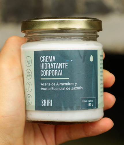 Producto - Crema con Aceite de Almendras y Aceite Esencial de Jazmin