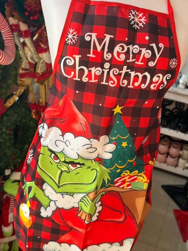 Producto - Delantal Navideño Cód. D13 (Efectivo: 19.920)