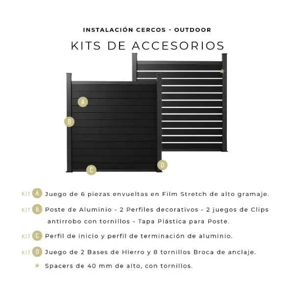 Producto - Cerco Inglés A G07 Charcoal Stretch