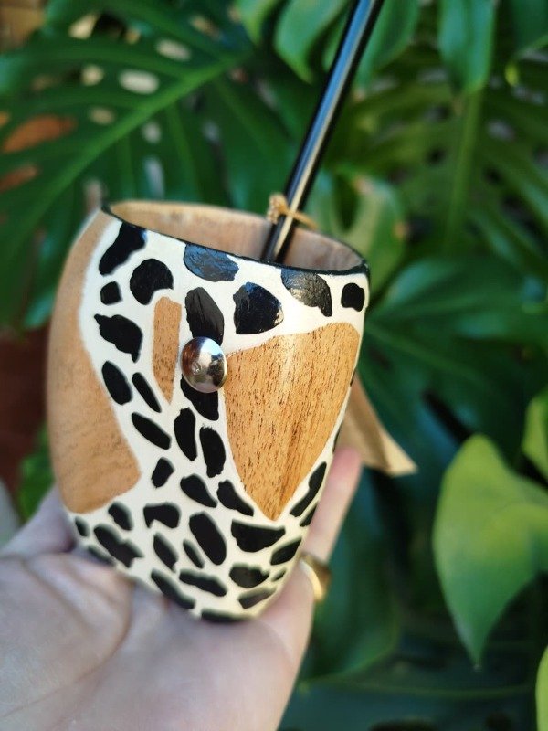 Producto - Mate RANCHERO pintado-VACA