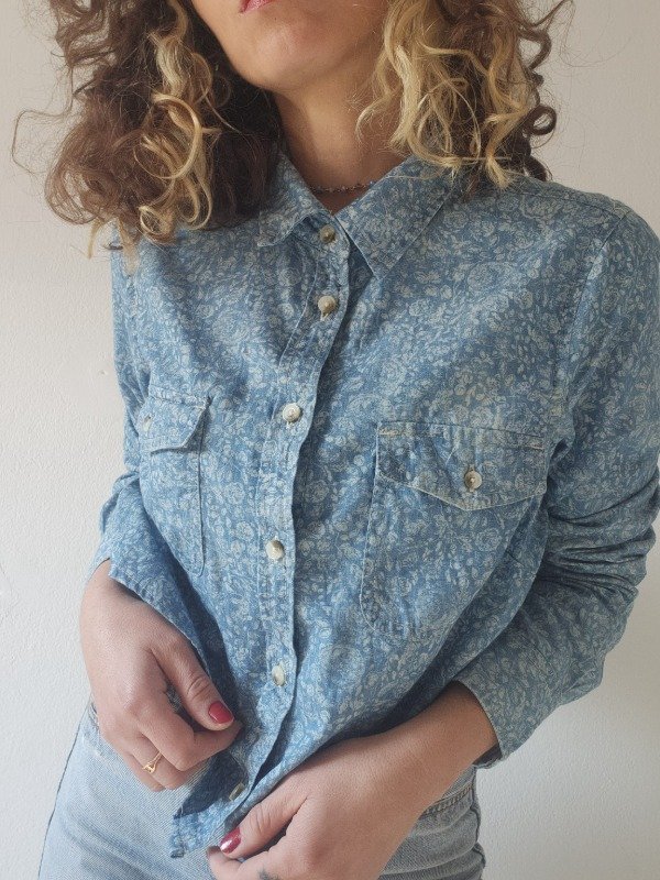 Producto - camisa denim crop