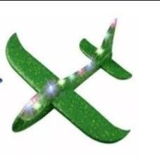 Producto - Avión Planeador de Telgopor con Luces