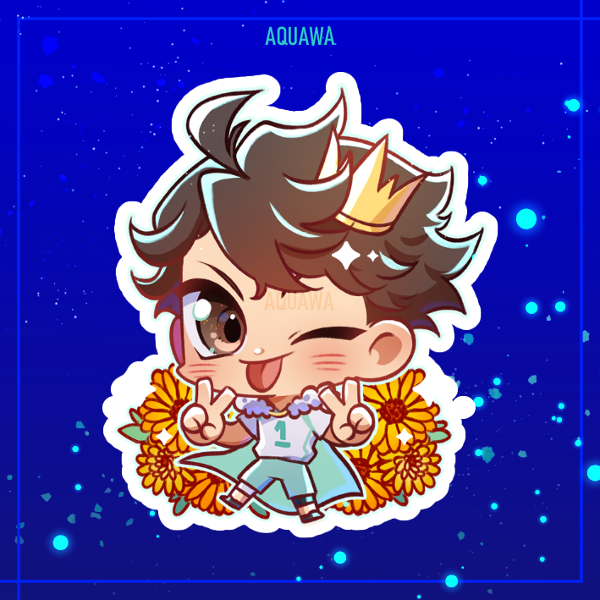 Producto - Sticker de Oikawa