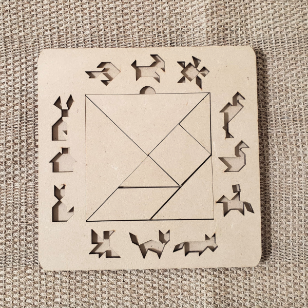 Producto - Tangram didáctico en MDF