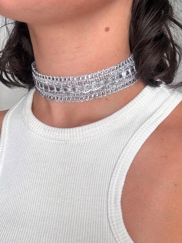 Producto - Choker Silver MOD2