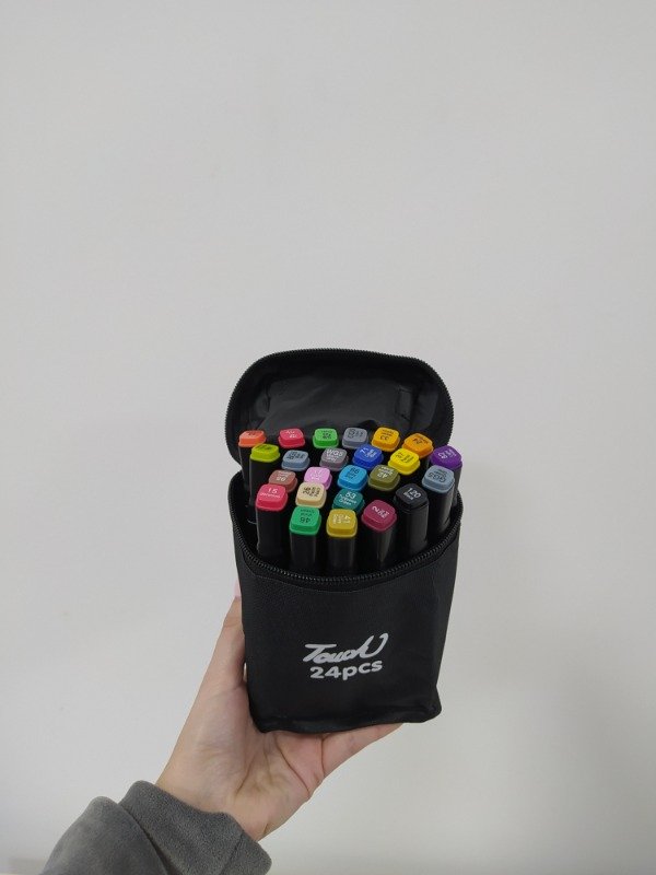 Producto - Fibrones doble punta x24 piezas