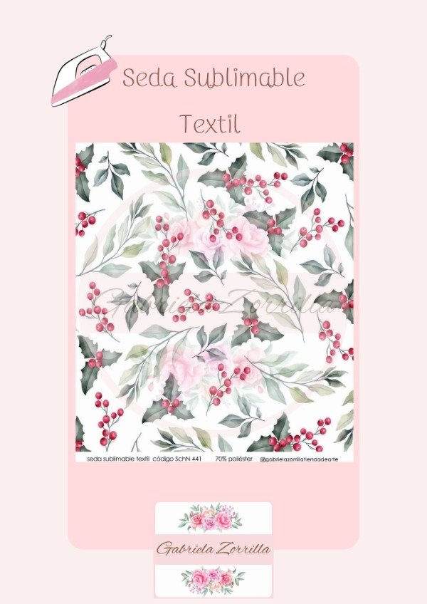 Producto - Seda Sublimable Textil SChN 441