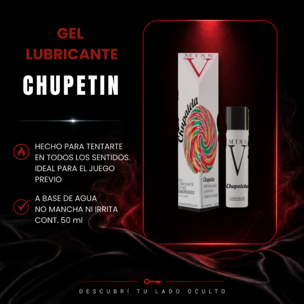 Producto - Gel Sabor Chupetin Miss V