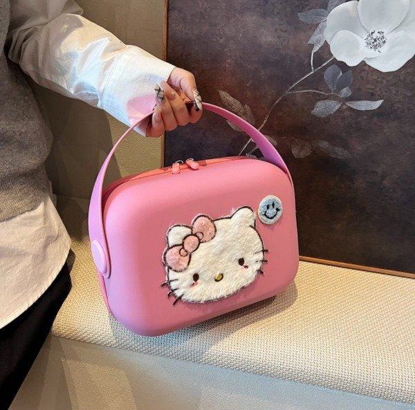 Producto - Neceser Organizador Hello Kitty Maquillaje Rígido Viaje